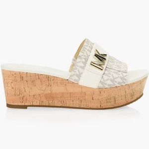 Brand new Michael Kors size 9.5 wedge sandals
